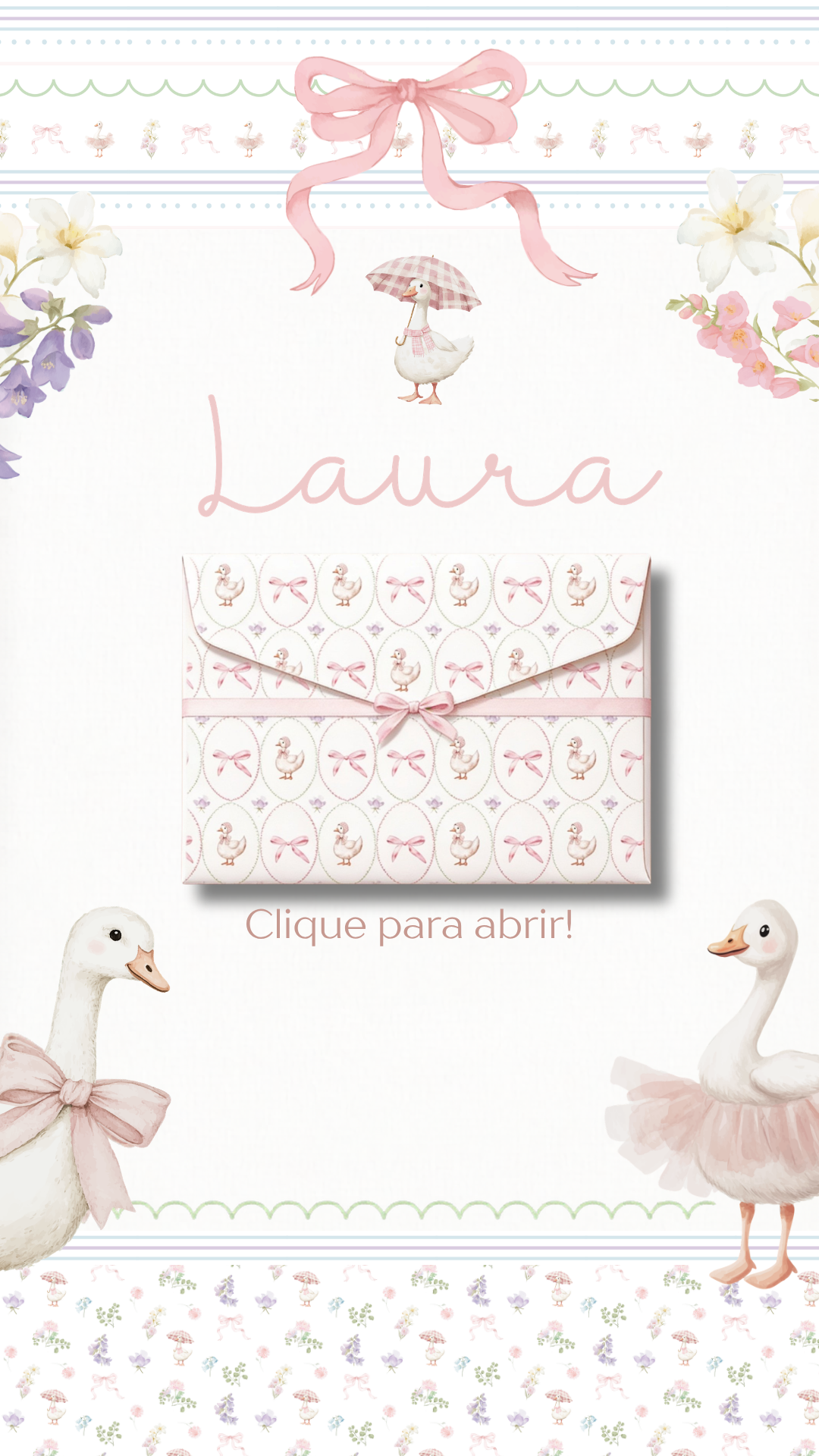 Capa do convite